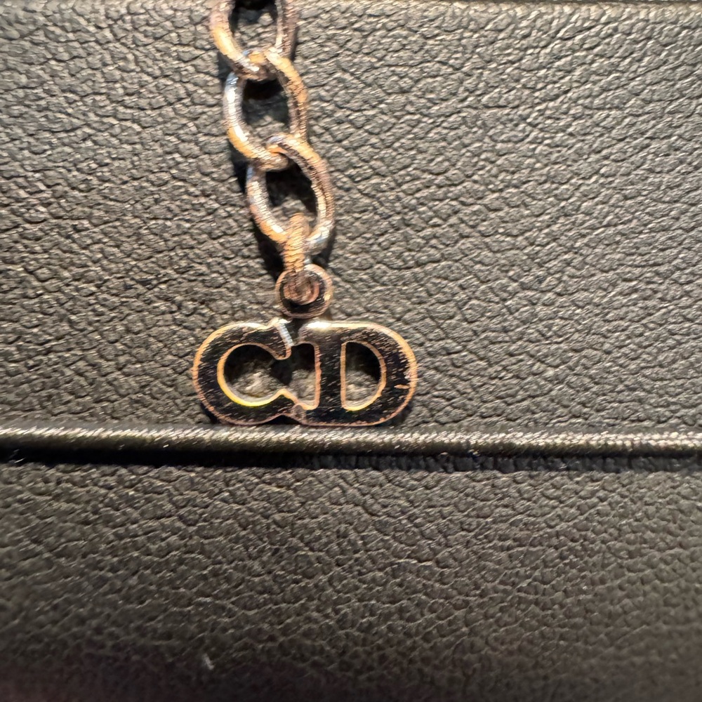 Dior Classic Pink Rectangular Pendant Necklace - image 7